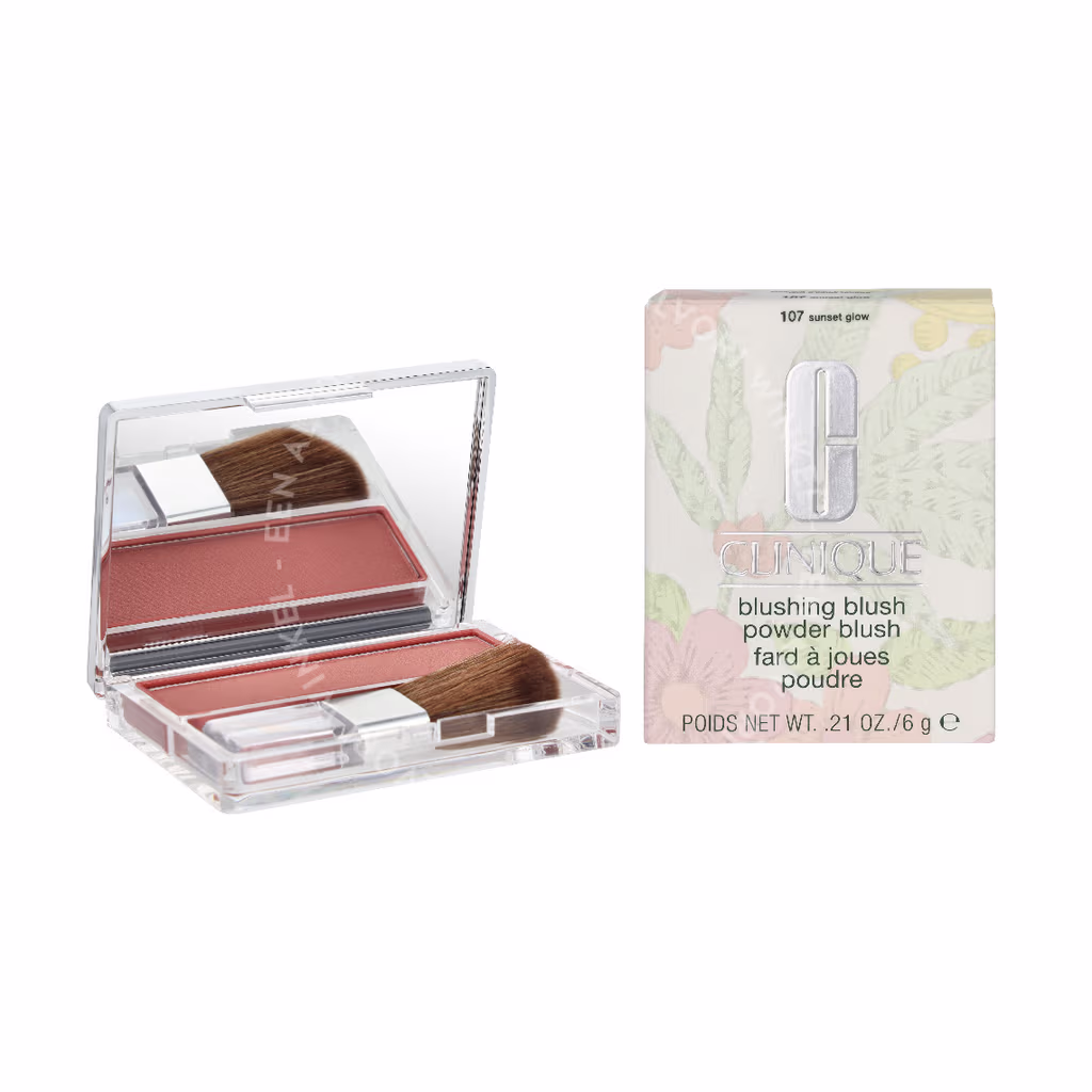 Clinique Blushing Blush Powder Blush 6g #107 Sunset Glow - Afbeelding 3