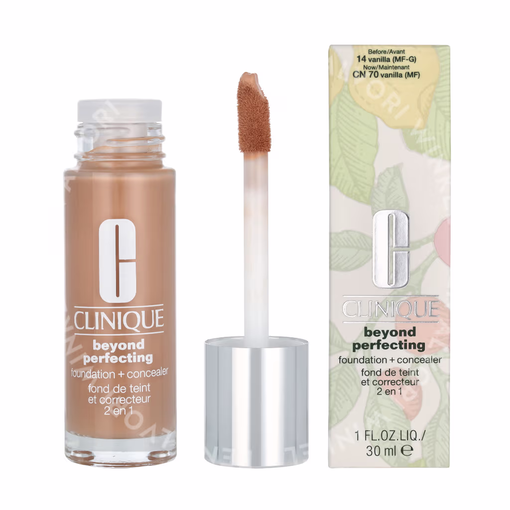 Clinique Beyond Perfecting Foundation + Concealer 30ml CN70 Vanilla - Afbeelding 3