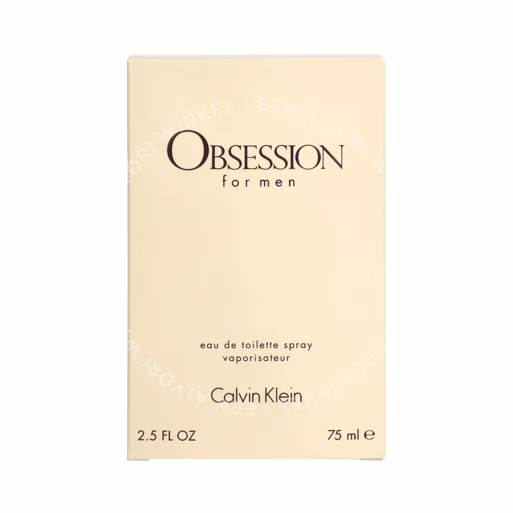 Calvin Klein Obsession For Men Edt Spray 75ml - Afbeelding 2