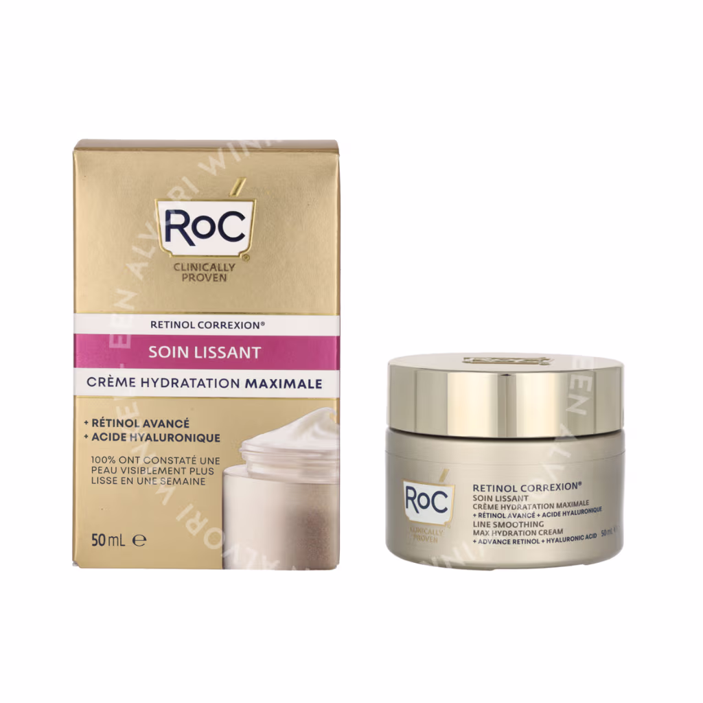 RoC Retinol Correxion Line Smoothing Max Hydration Cream 50ml - Afbeelding 3