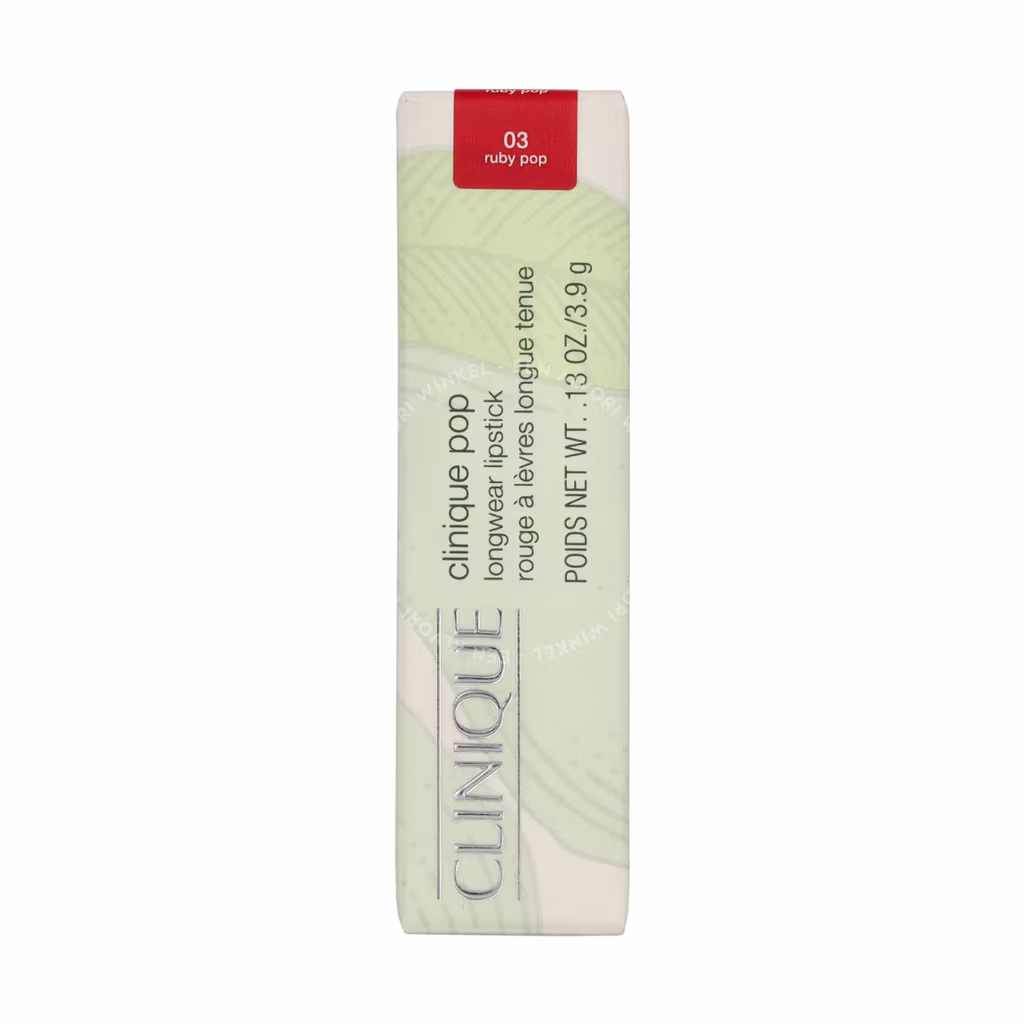 Clinique Pop Longwear Matte Lipstick 3.9g #03 Ruby Pop - Afbeelding 2