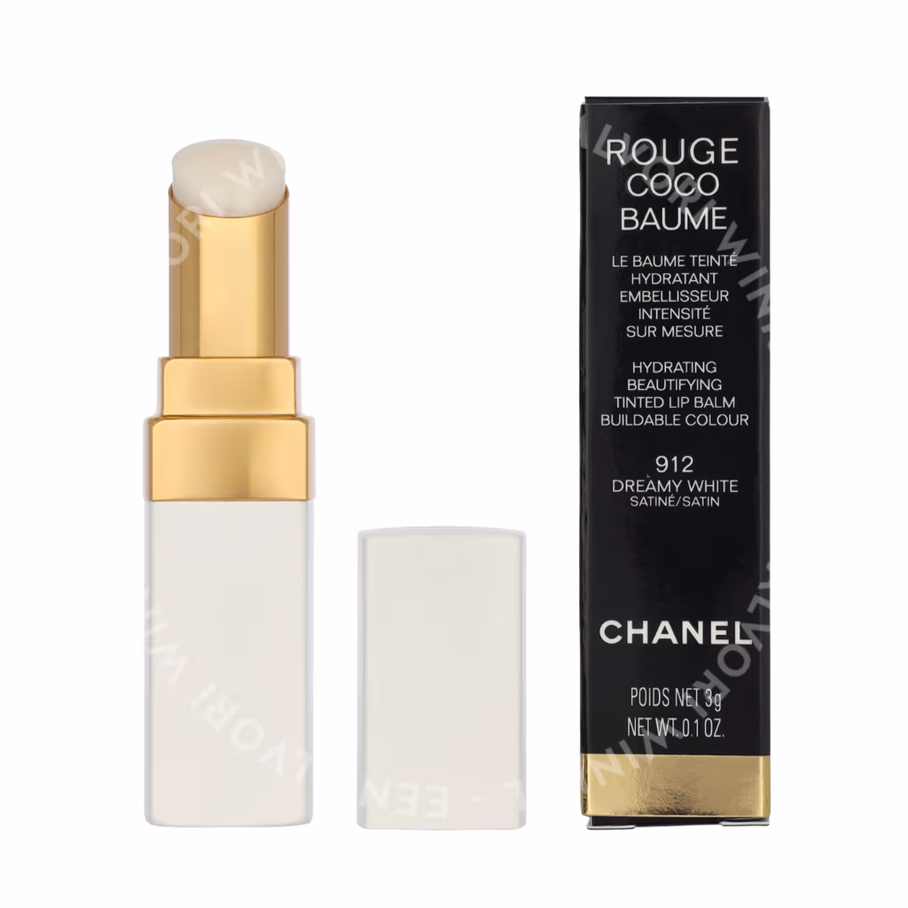 Chanel Rouge Coco Hydrating Beautifying Tinted Lip Balm 3g #912 Dreamy White - Afbeelding 3