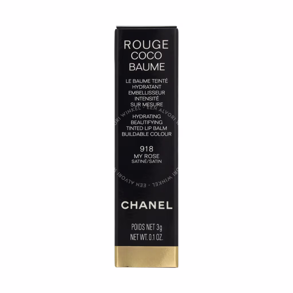 Chanel Rouge Coco Hydrating Beautifying Tinted Lip Balm 3g #918 My Rose - Afbeelding 2