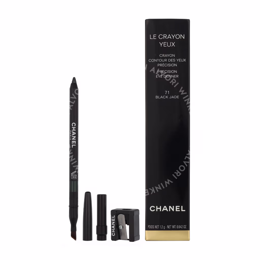 Chanel Le Crayon Yeux Precision Eye Definer 1.2g #71 Black Jade/w Sharpener - Afbeelding 3