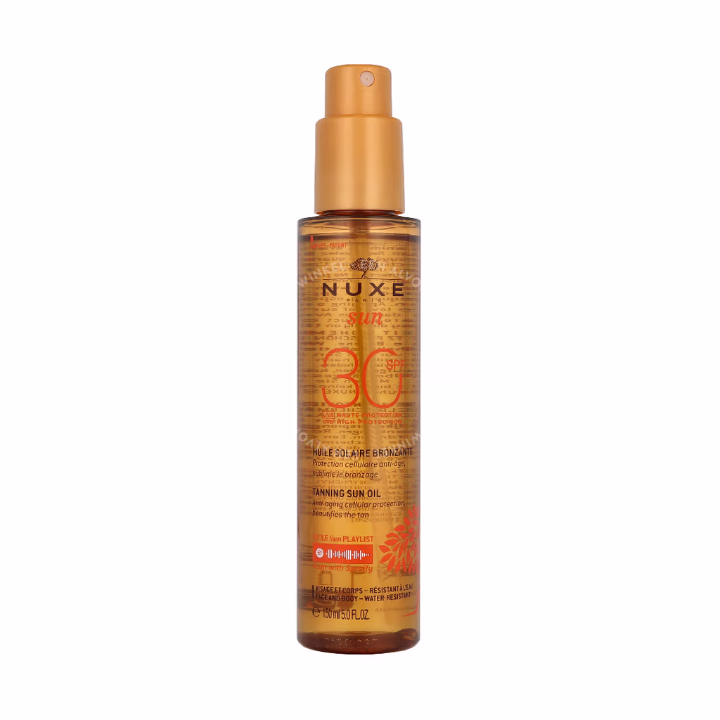 Nuxe Sun Tanning Sun Oil SPF30 150ml Face And Body - Afbeelding 2