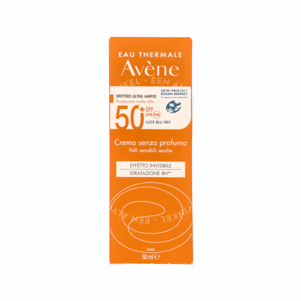 Avene High Protection Unscented Cream SPF50+ 50ml For Dry Sensitive Skin - Afbeelding 2