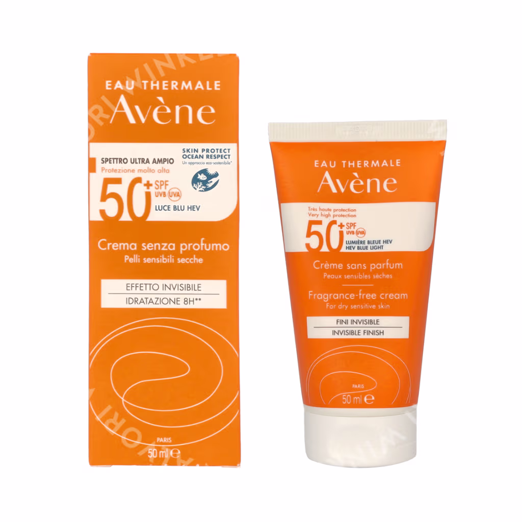 Avene High Protection Unscented Cream SPF50+ 50ml For Dry Sensitive Skin - Afbeelding 3