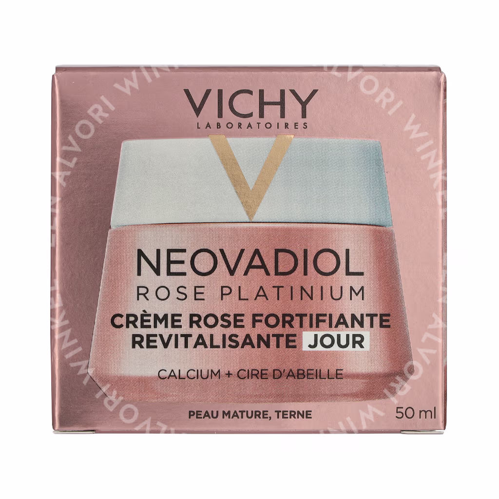 Vichy Neovadiol Rose Platinium Day Creme 50ml Beeswax + Calcium/Mature And Skin - Afbeelding 2
