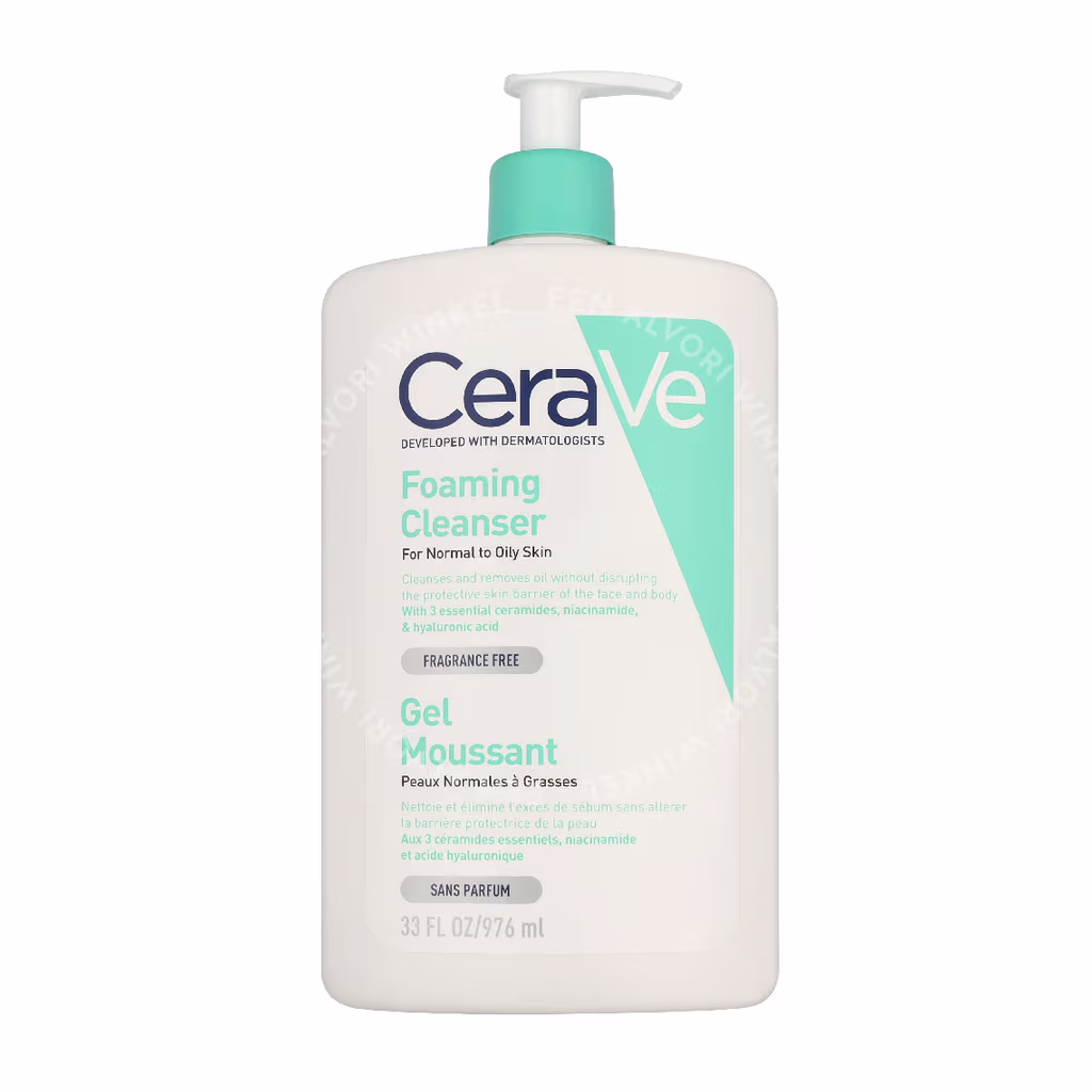 CeraVe Foaming Cleanser w/Pump 976ml - Afbeelding 2