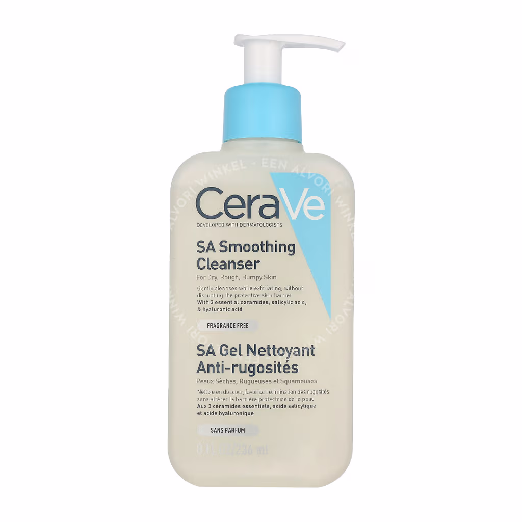 CeraVe SA Smoothing Cleanser 236ml For Dry, Rough, Bumpy Skin - Afbeelding 2