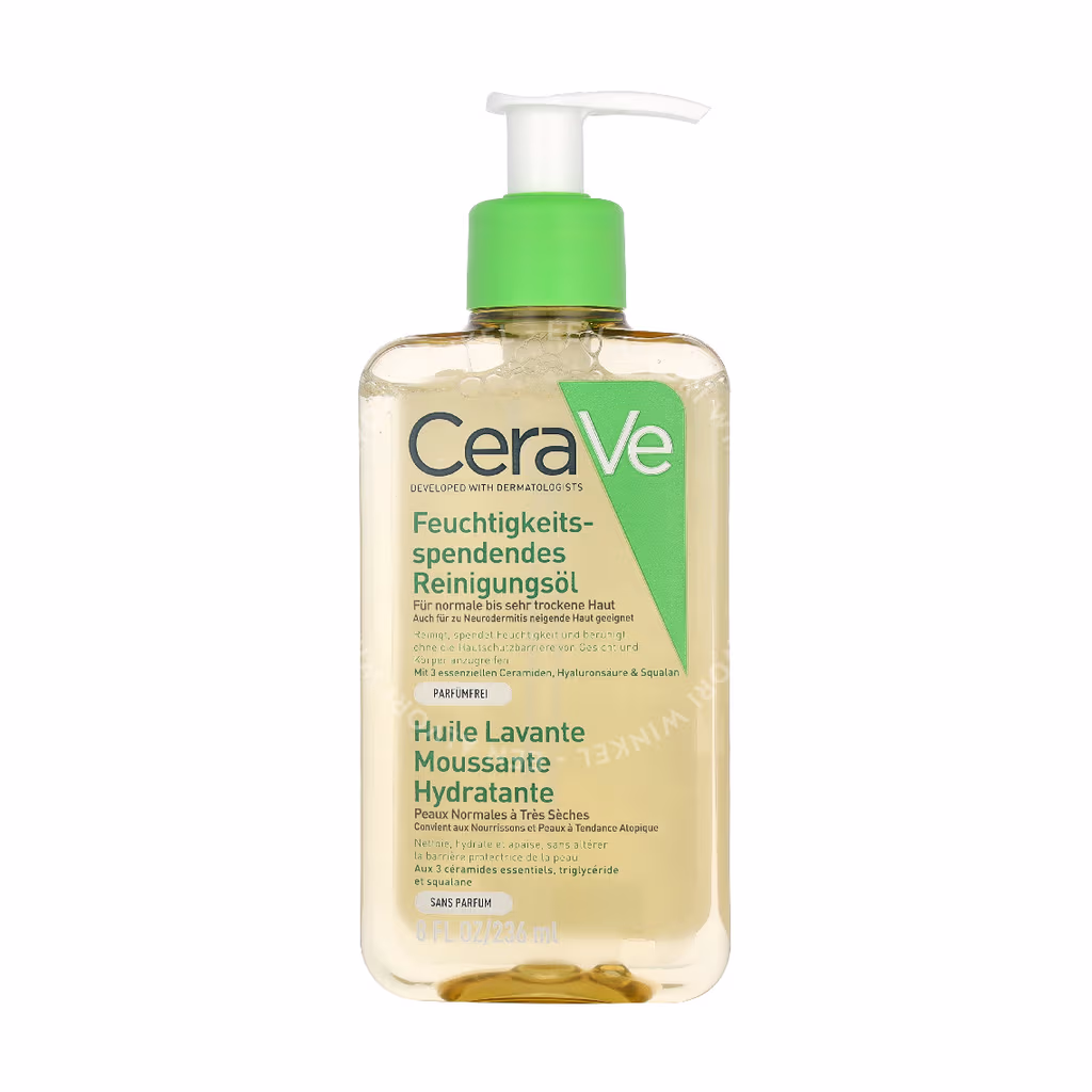 CeraVe Hydrating Foaming Oil Cleanser 236ml For Normal To Very Dry Skin - Afbeelding 2