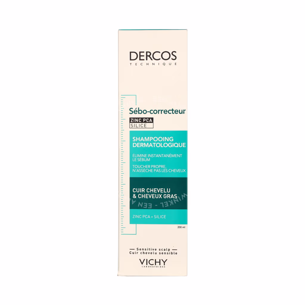 Vichy Dercos Oil-Correct Dermatological Shampoo 200ml - Afbeelding 2