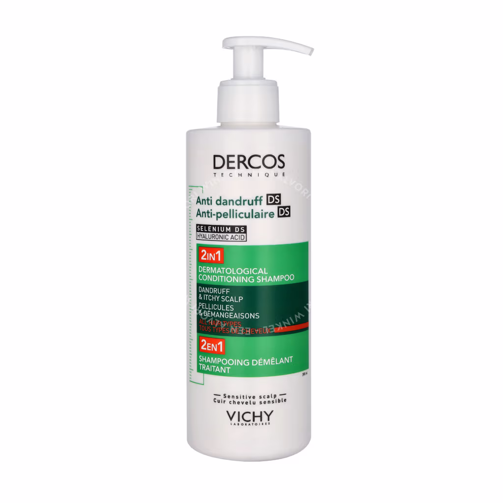 Vichy Dercos Anti-Dandruff 2 In 1 Shampoo 390ml - Afbeelding 2