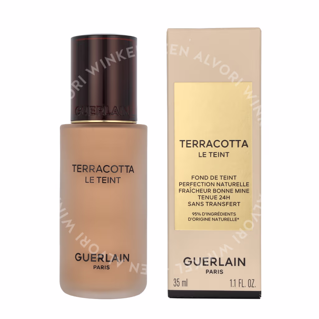 Guerlain Terracotta Le Teint Foundation 35ml #3W Warm Doré - Afbeelding 3