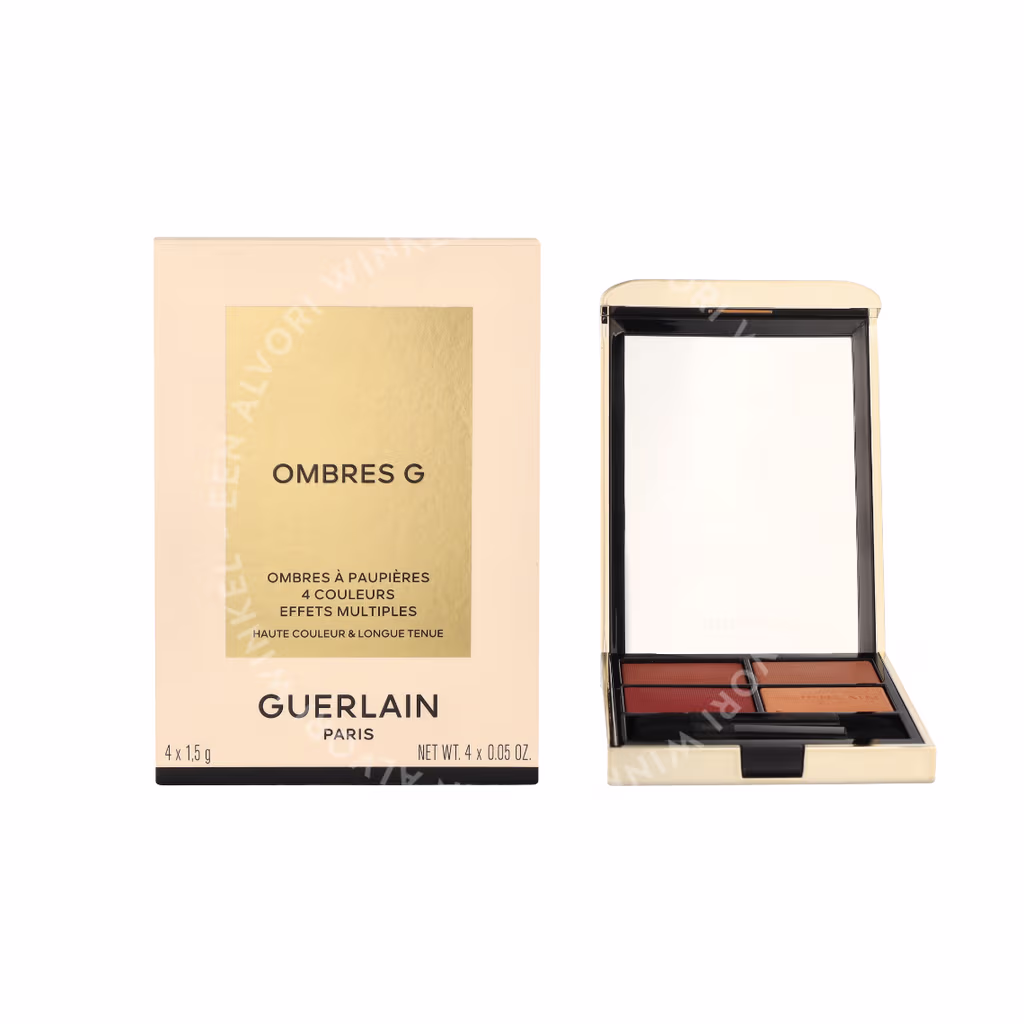 Guerlain Ombres G 4 Colors Eyeshadow Palette 6g #214 Exotic Orchid - Afbeelding 3