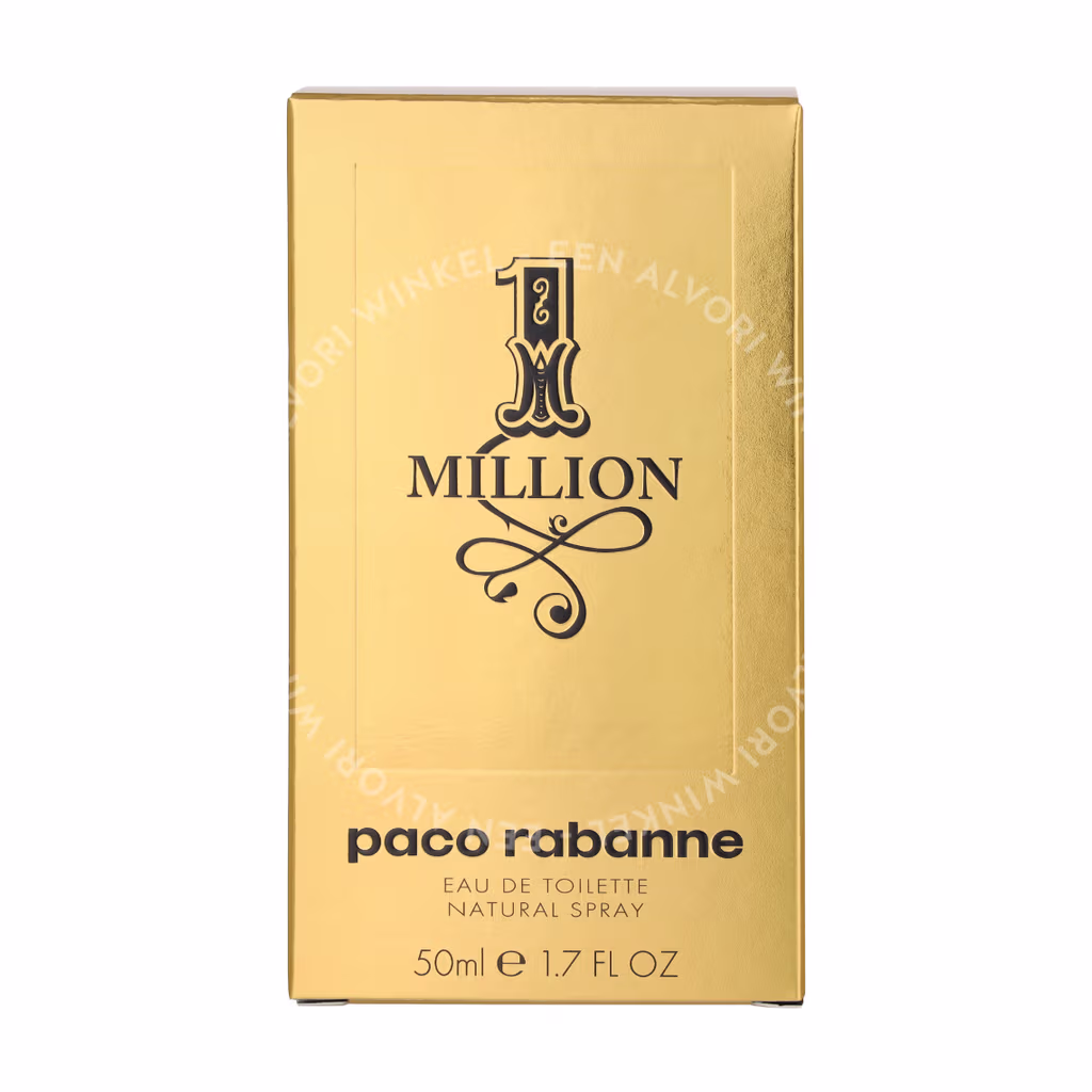 Paco Rabanne 1 Million Edt Spray 50ml - Afbeelding 2