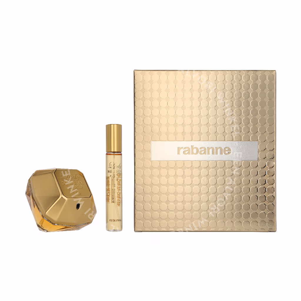 Paco Rabbane Lady Million Giftset 100ml Edp Spray 80ml/Edp Spray 20ml - Afbeelding 3