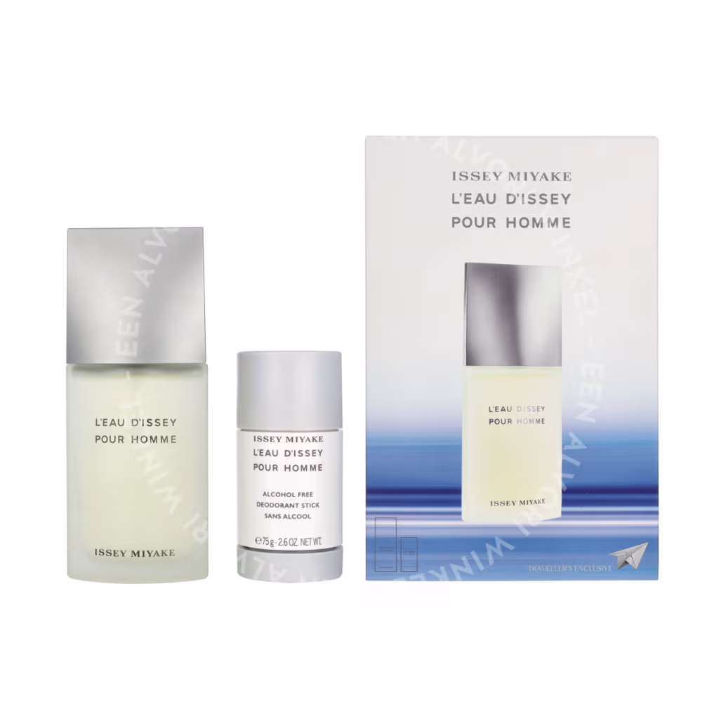 Issey Miyake L'Eau D'Issey Pour Homme Giftset 150ml Edt Spray 75ml/Deostick 75ml - Afbeelding 3