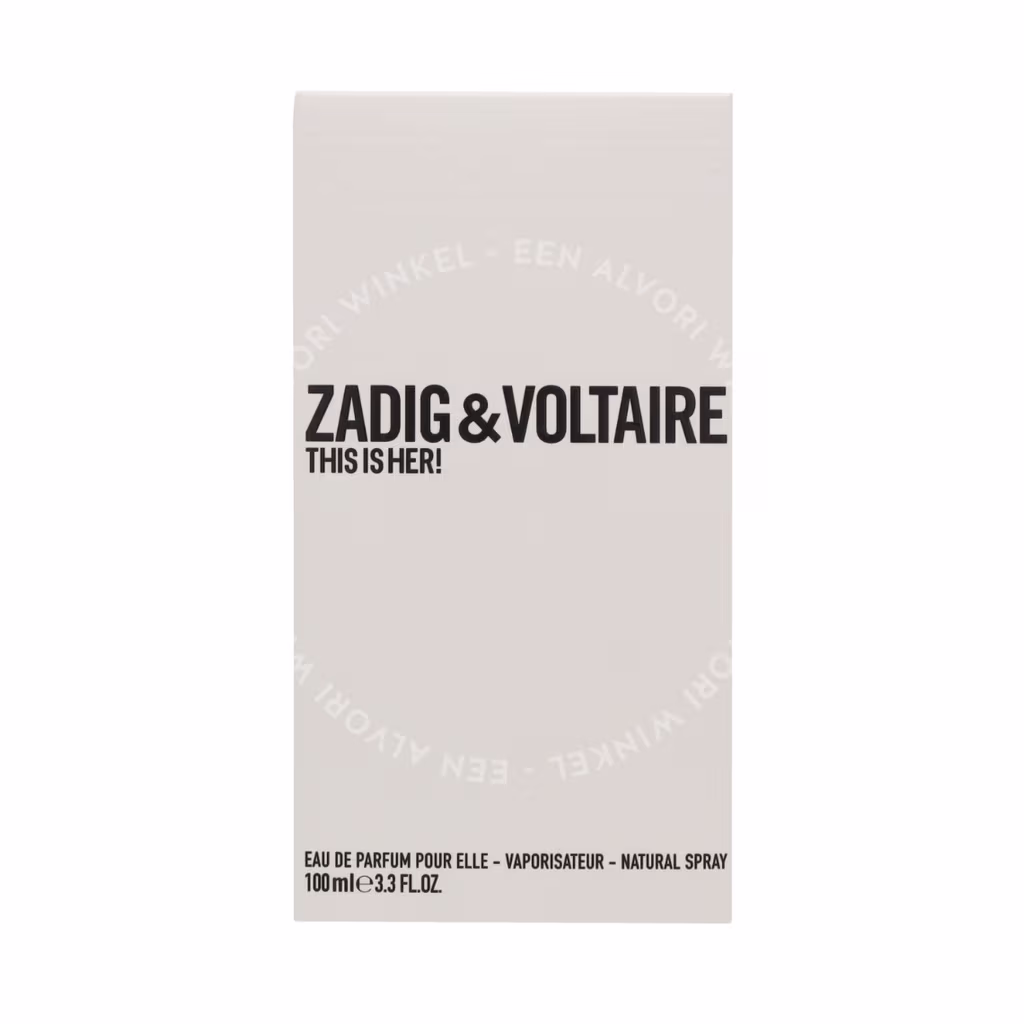Zadig & Voltaire This Is Her! Edp Spray 100ml - Afbeelding 2