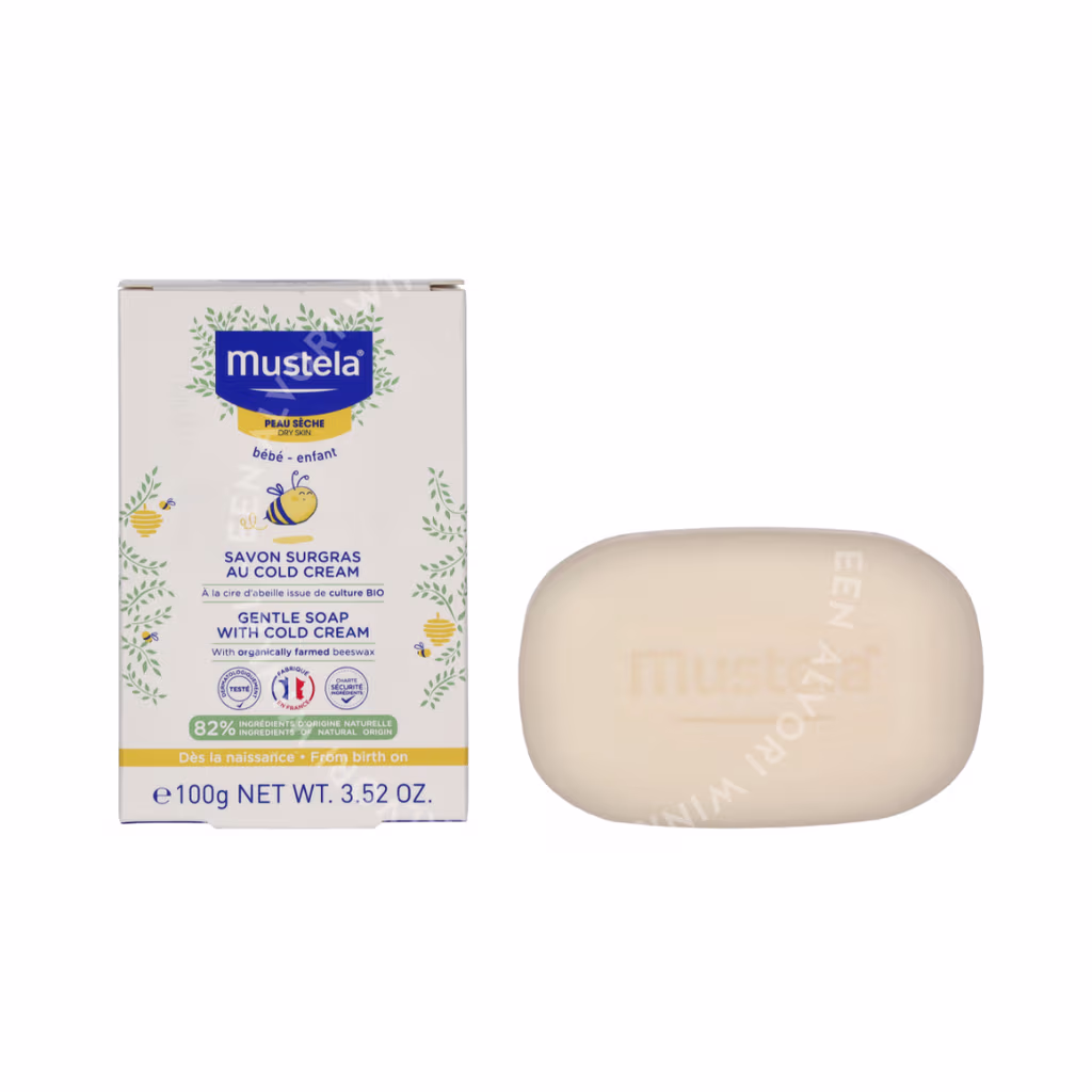 Mustela Bebe Gentle Soap With Cold Cream 100g - Afbeelding 3
