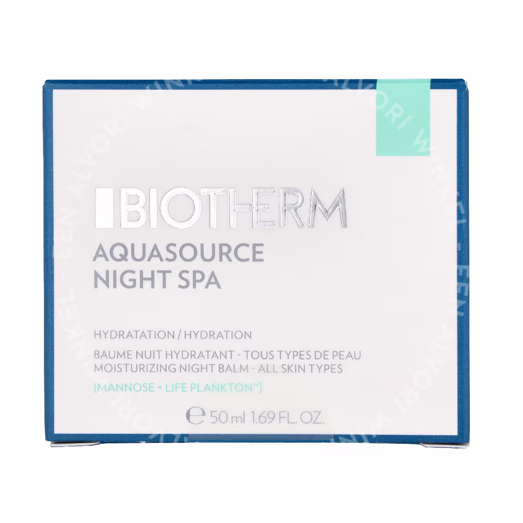 Biotherm Aquasource Night Spa For All Skin Types 50ml - Afbeelding 2