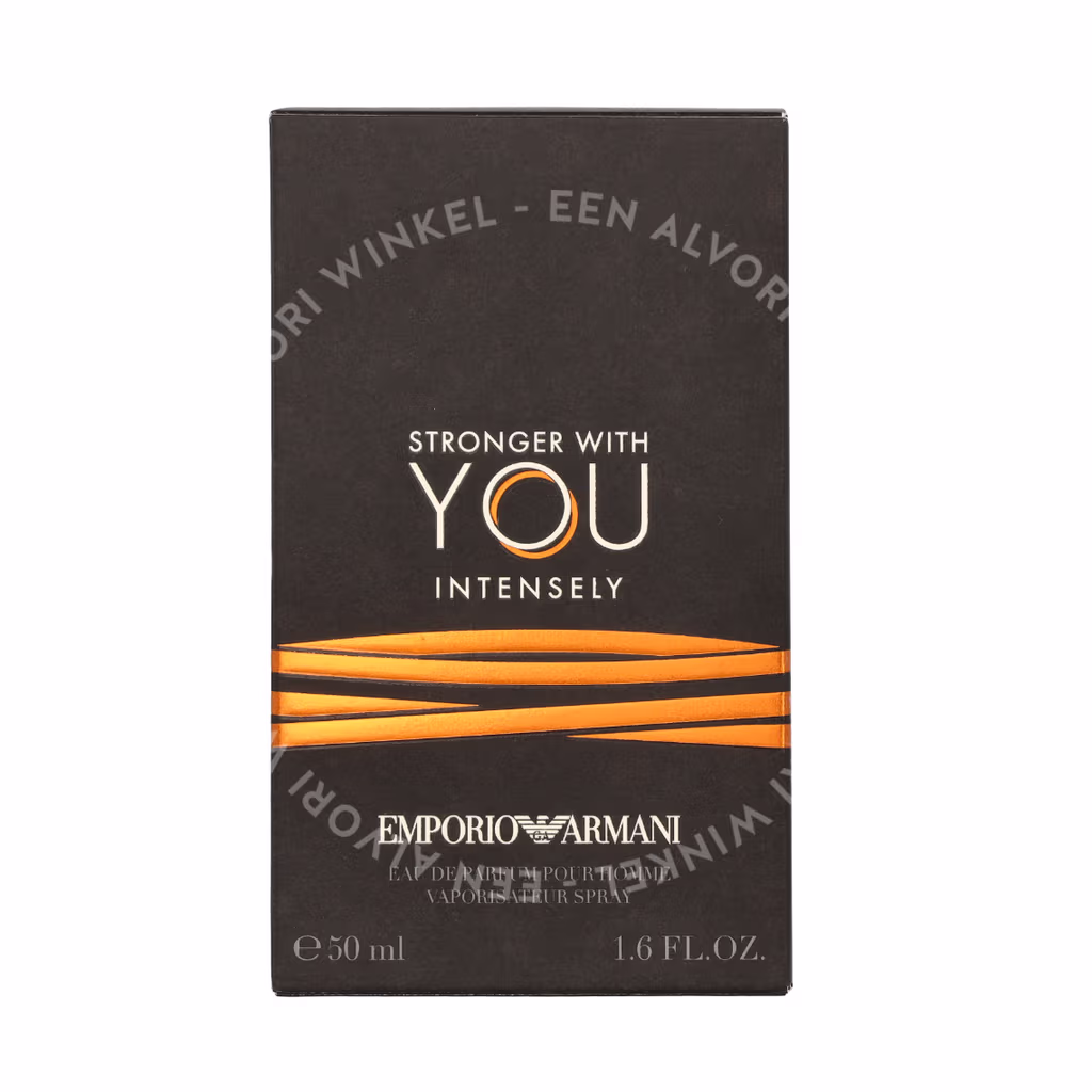 Armani Stronger With You Intensely Pour Homme Edp Spray 50ml - Afbeelding 2