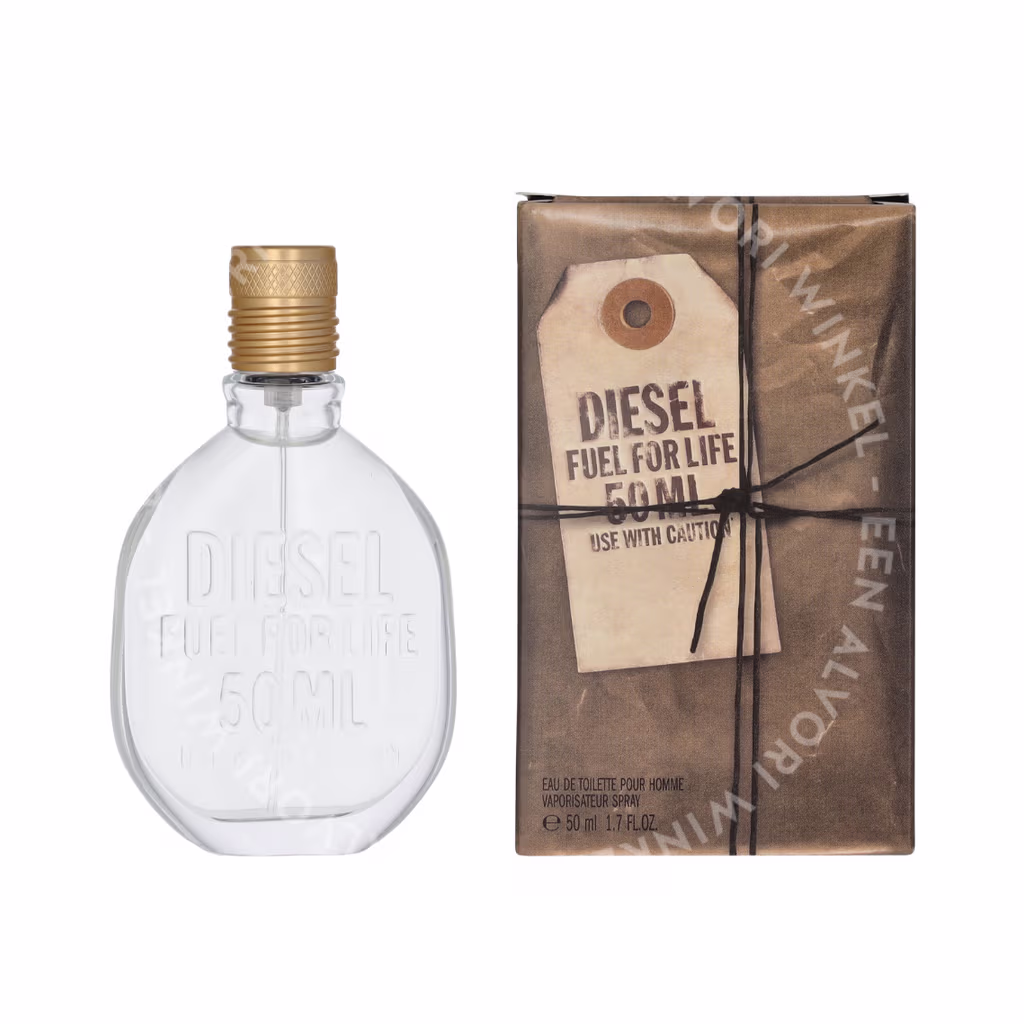 Diesel Fuel For Life Pour Homme Edt Spray 50ml Without Pouch - Afbeelding 3