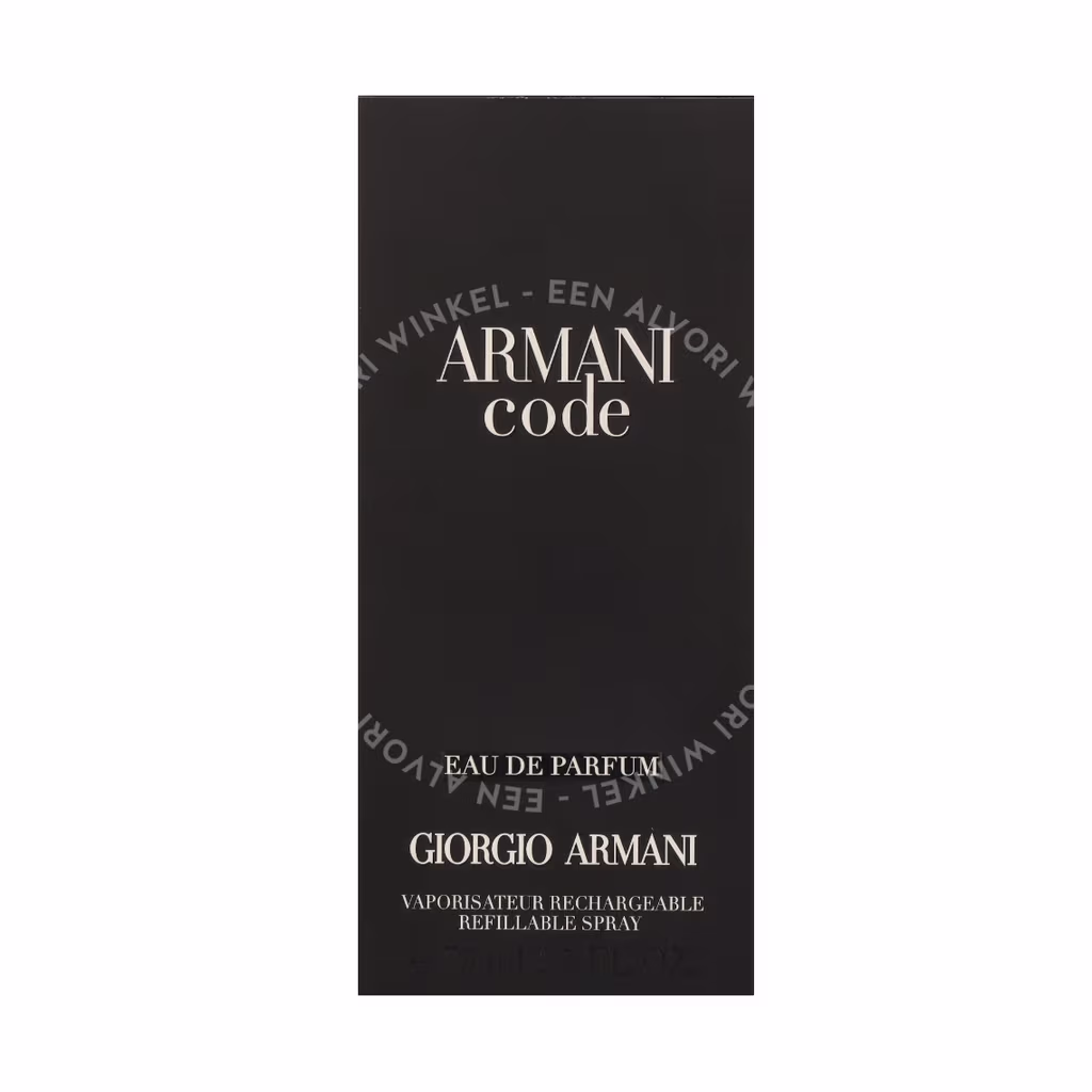 Armani Code Pour Homme Edp Spray 75ml - Afbeelding 2