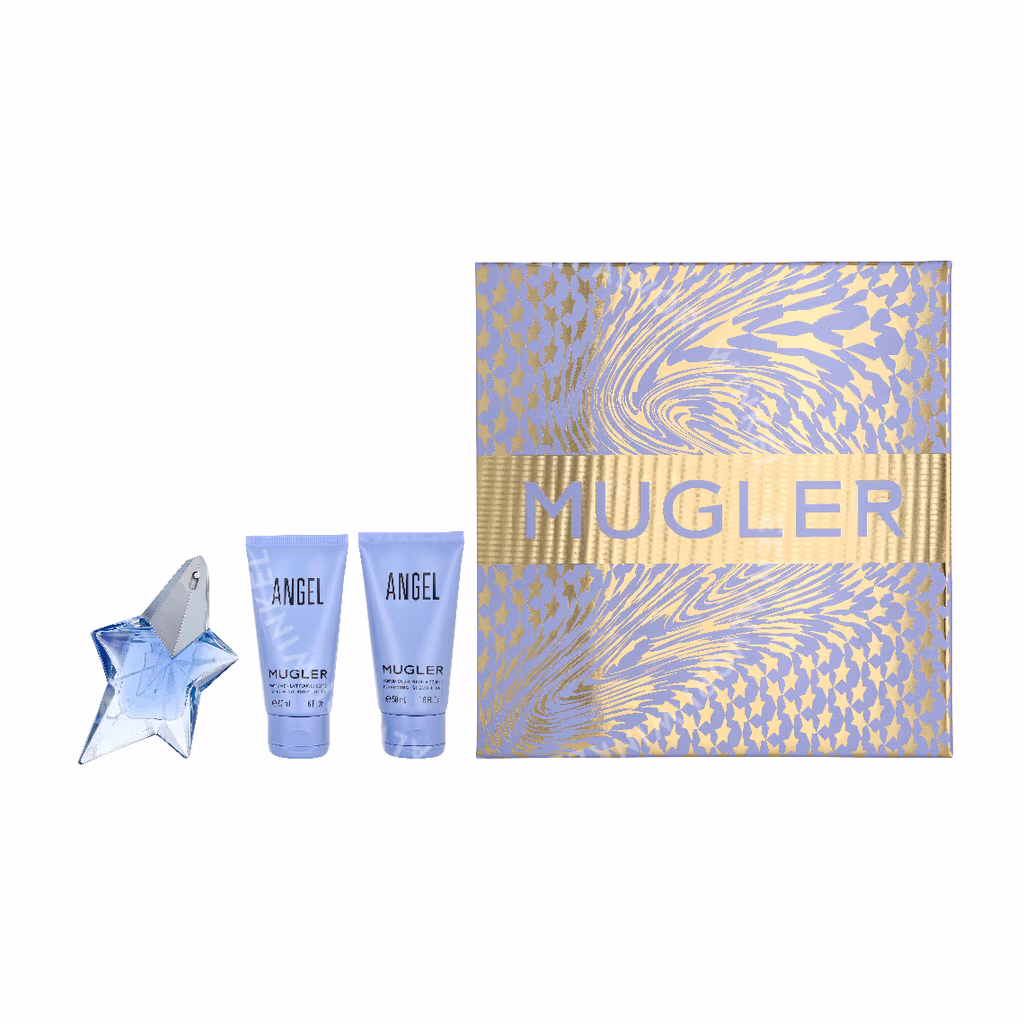 Thierry Mugler Angel Giftset 125ml Edp Spray 25ml/Body Lotion 50ml/ Shower Gel 50ml - Afbeelding 3