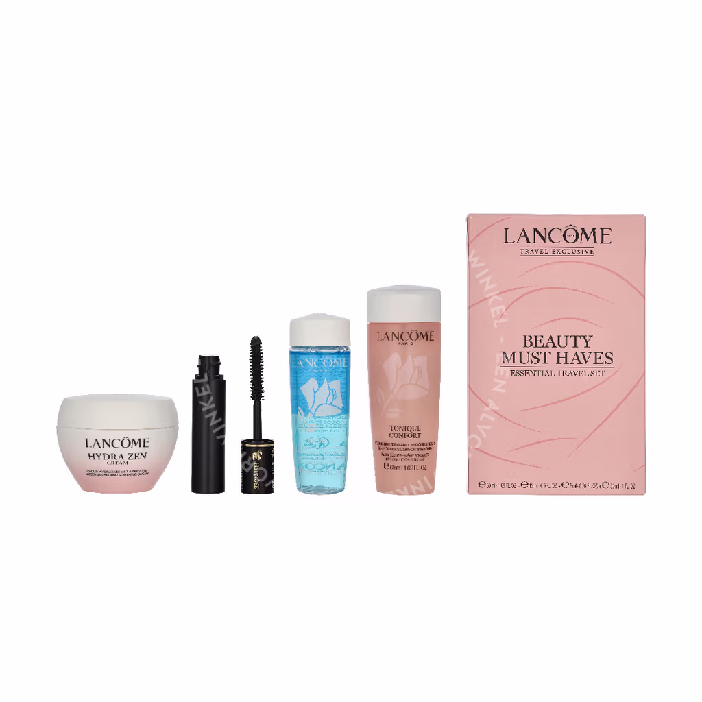 Lancome Hydra Zen Must-Haves Set 97ml Tonique 50ml/Make-Up Remover 30ml/Cream SPF15 15ml/Mascara Black 2ml - Afbeelding 3