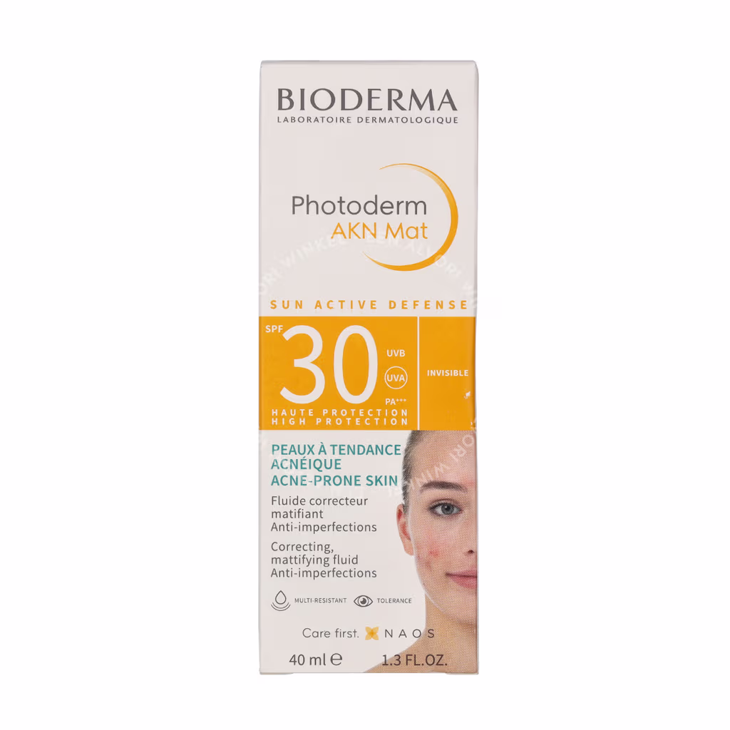 Bioderma Photoderm Akn Mat Fluide SPF30 40ml - Afbeelding 2