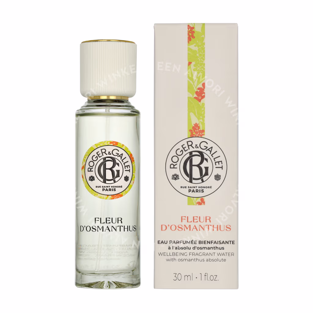 Roger & Gallet Fleur D'Osmanthus Wellbeing Fragrant Water 30ml Natural Spray - Afbeelding 3