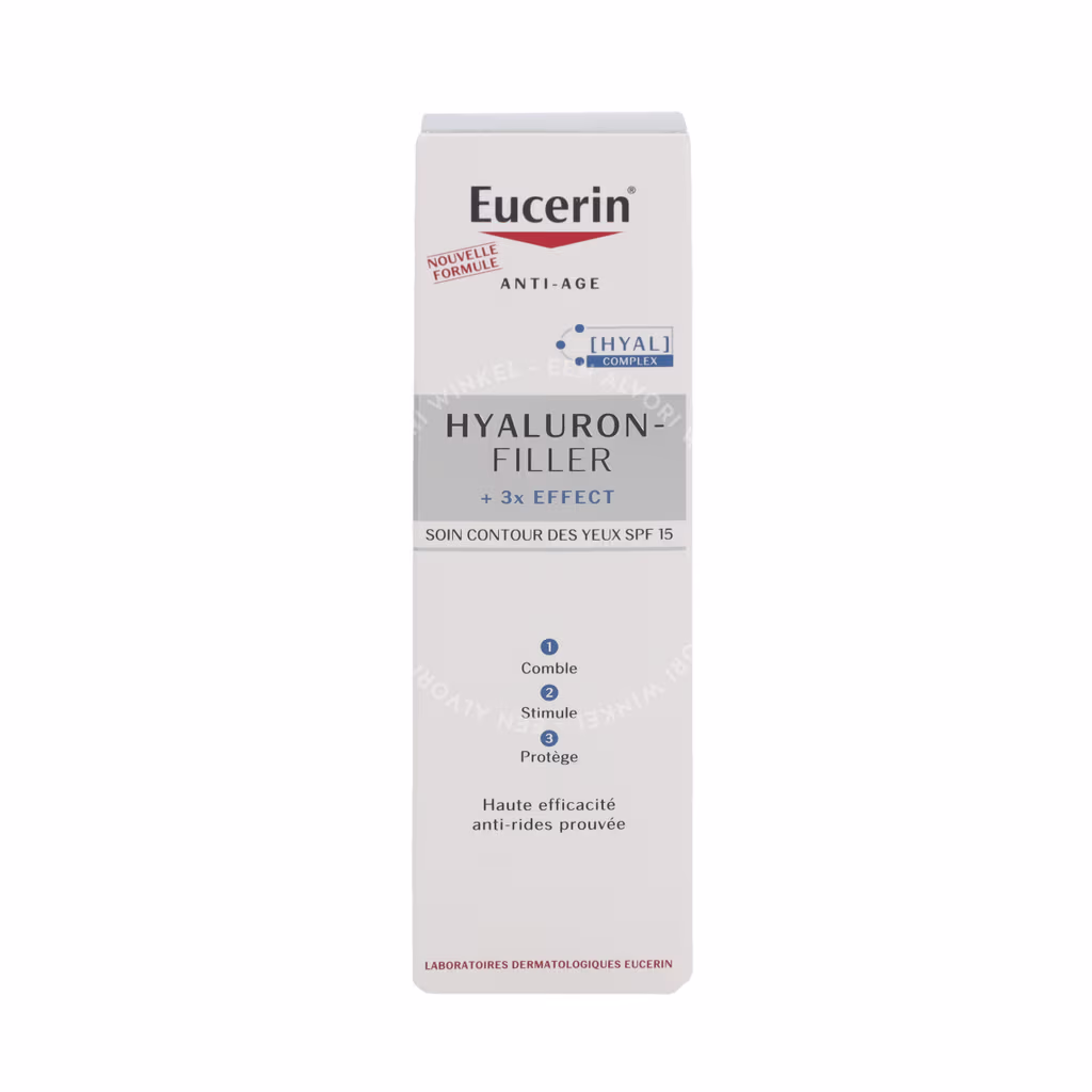 Eucerin Hyaluron-Filler 3x Eye Contour Cream SPF15 15ml - Afbeelding 2