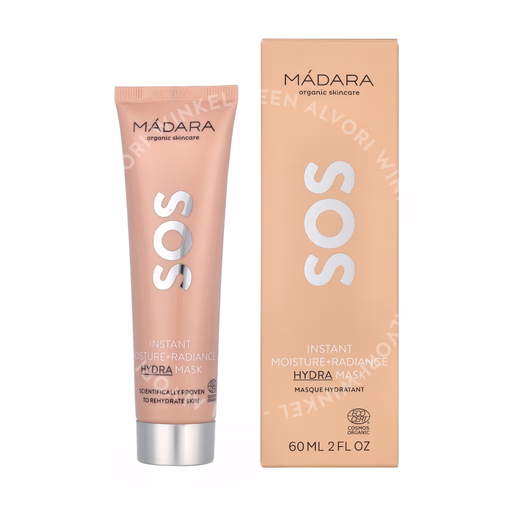 Madara Sos Hydra Moisture+ Radiance Mask 60ml Rehydrate Skin All Skin Types - Afbeelding 3