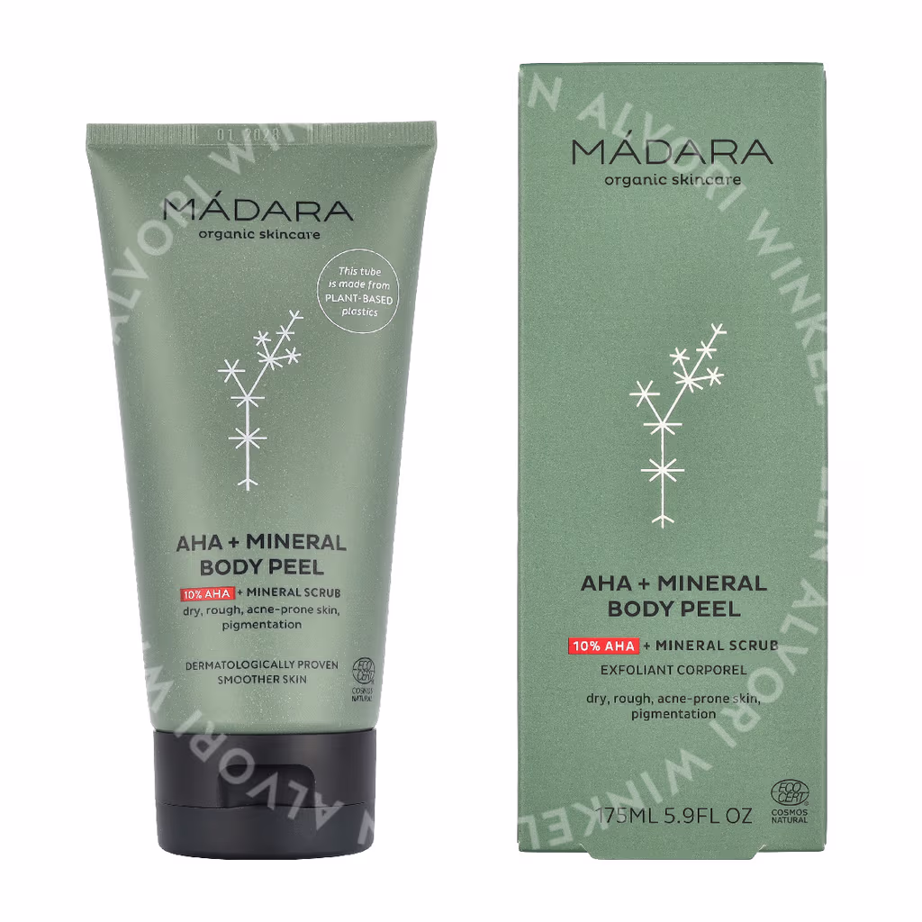 Madara AHA + Mineral Smoothing Body Scrub 175ml - Afbeelding 3