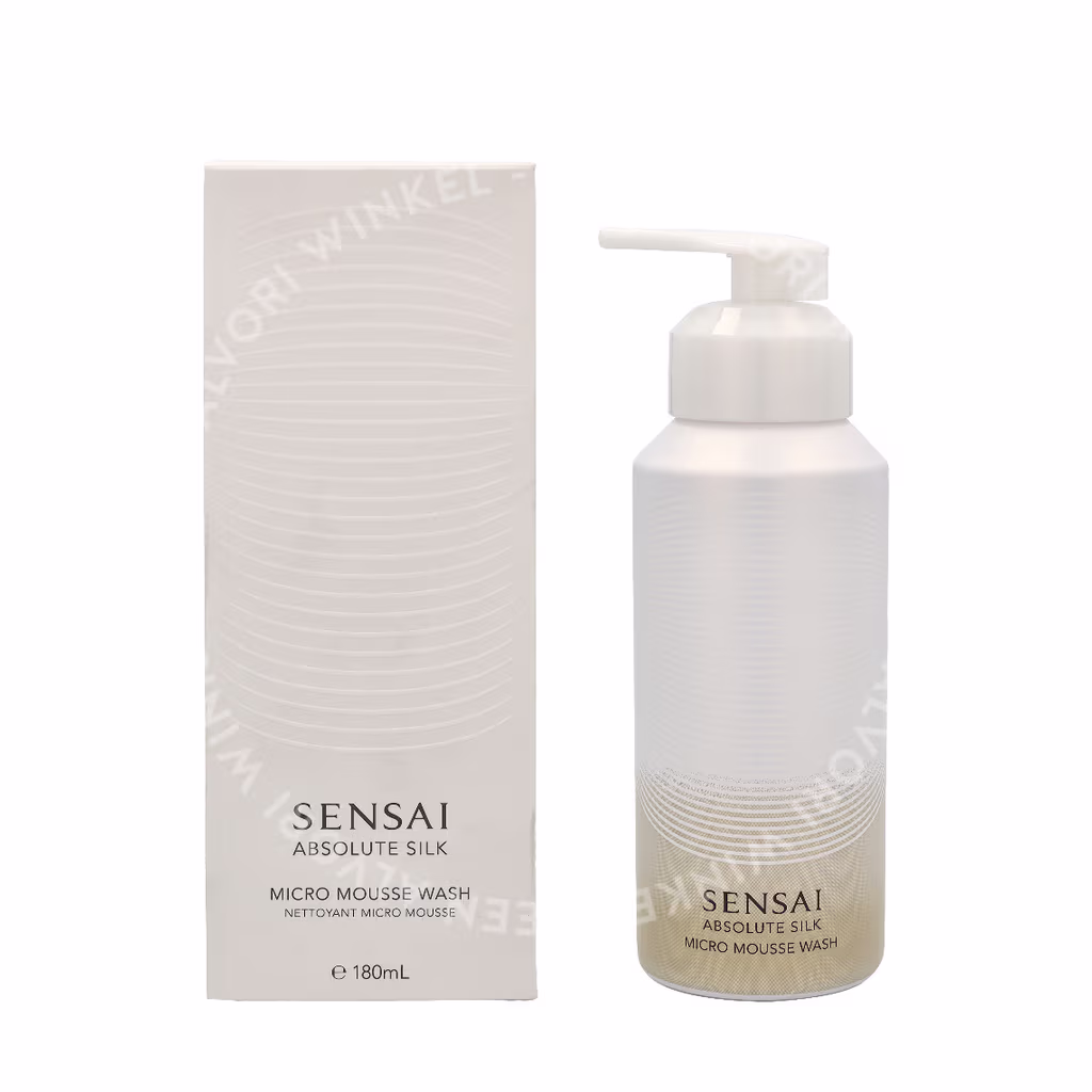 Sensai Absolute Silk Micro Mousse Wash 180ml - Afbeelding 3
