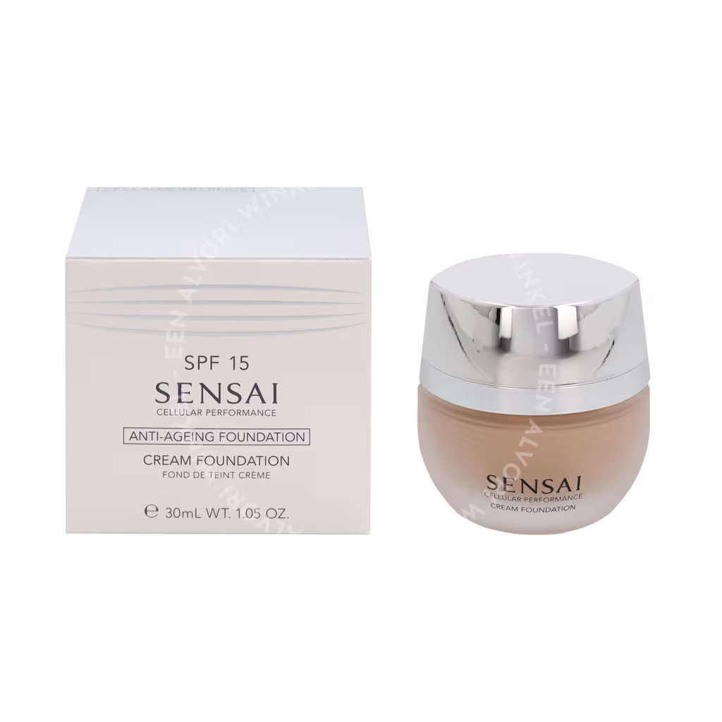 Sensai Cellular Performance Cream Foundation 30ml CF23 Almond Beige - Afbeelding 3
