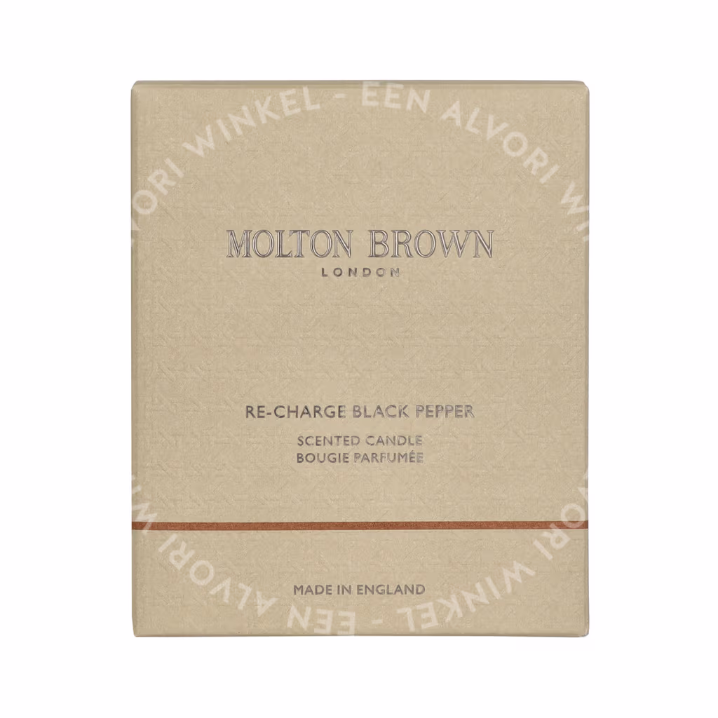 Molton Brown Re-Charge Black Pepper Candle 190g - Afbeelding 2