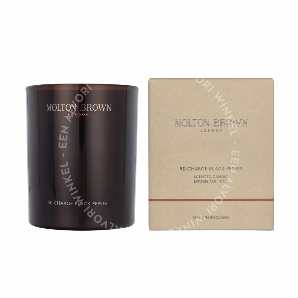 Molton Brown Re-Charge Black Pepper Candle 190g - Afbeelding 3