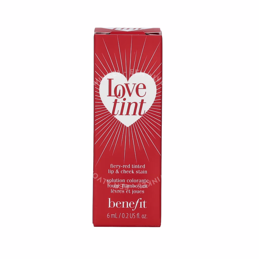Benefit Lovetint Fiery-Red Tinted Lip & Cheek Stain 6ml - Afbeelding 2