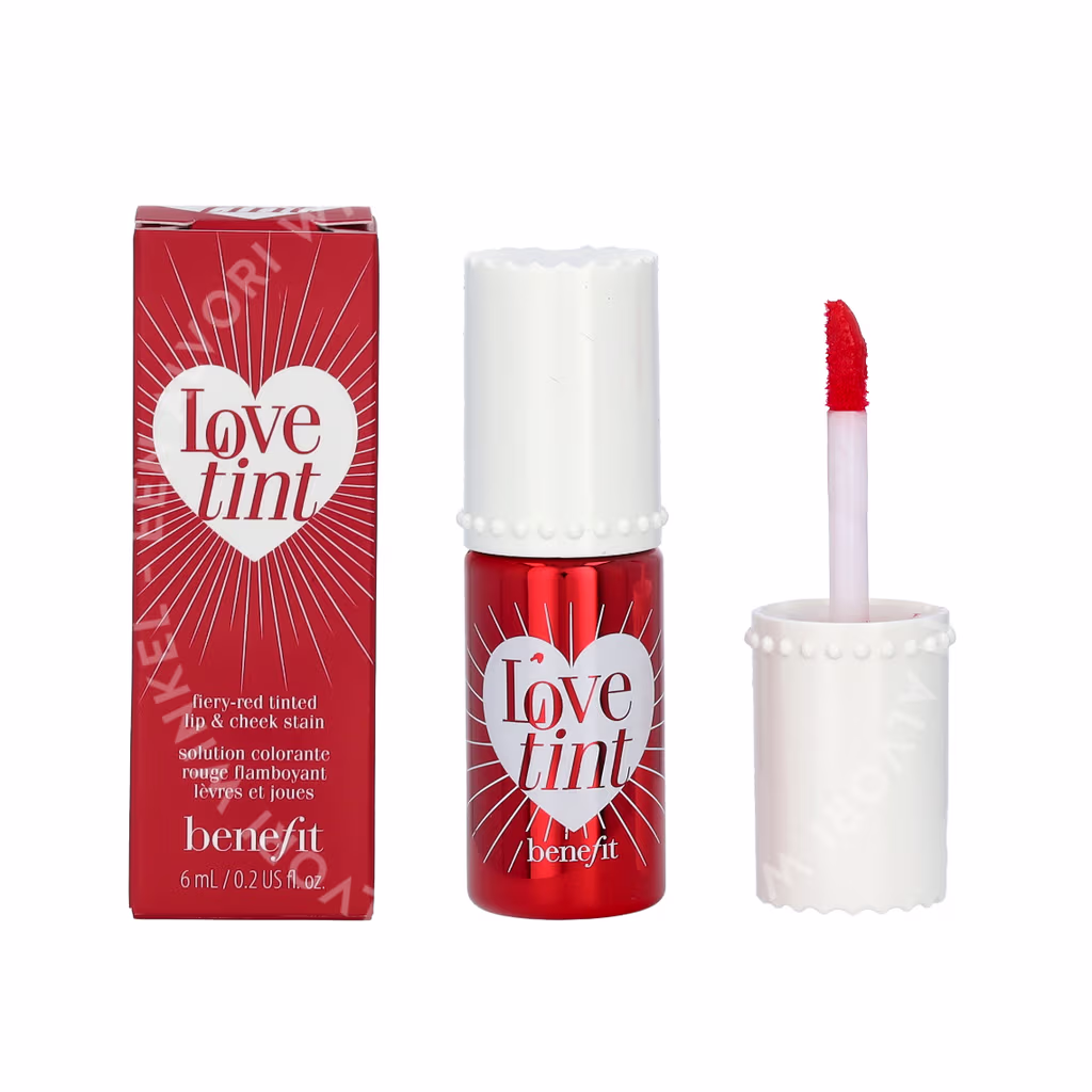 Benefit Lovetint Fiery-Red Tinted Lip & Cheek Stain 6ml - Afbeelding 3