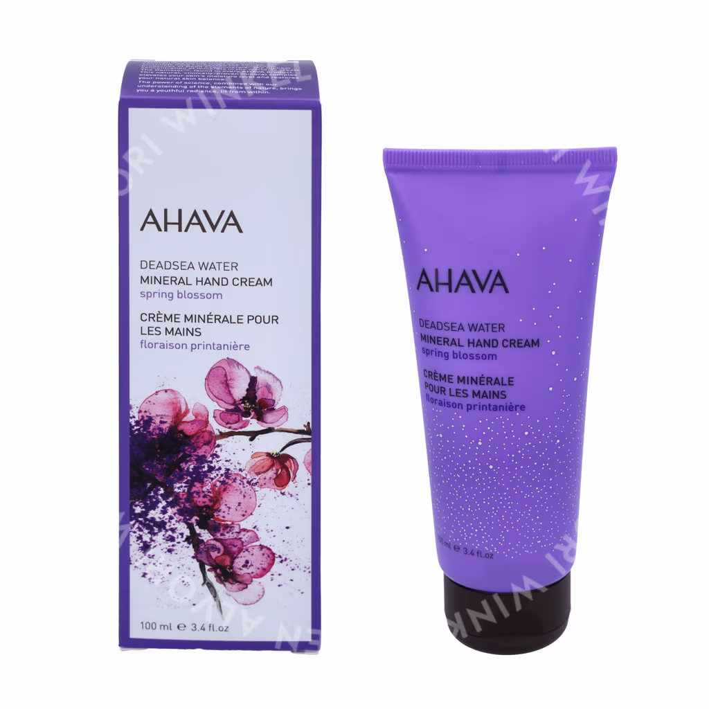 Ahava Deadsea Water Mineral Hand Cream 100ml Spring Blossom - Afbeelding 3