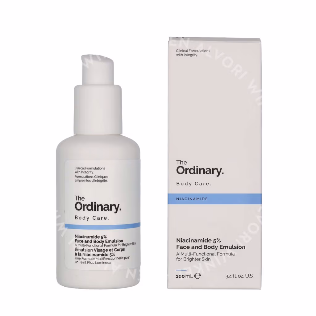 The Ordinary Niacinamide 5% Face And Body Emulsion 100ml - Afbeelding 3