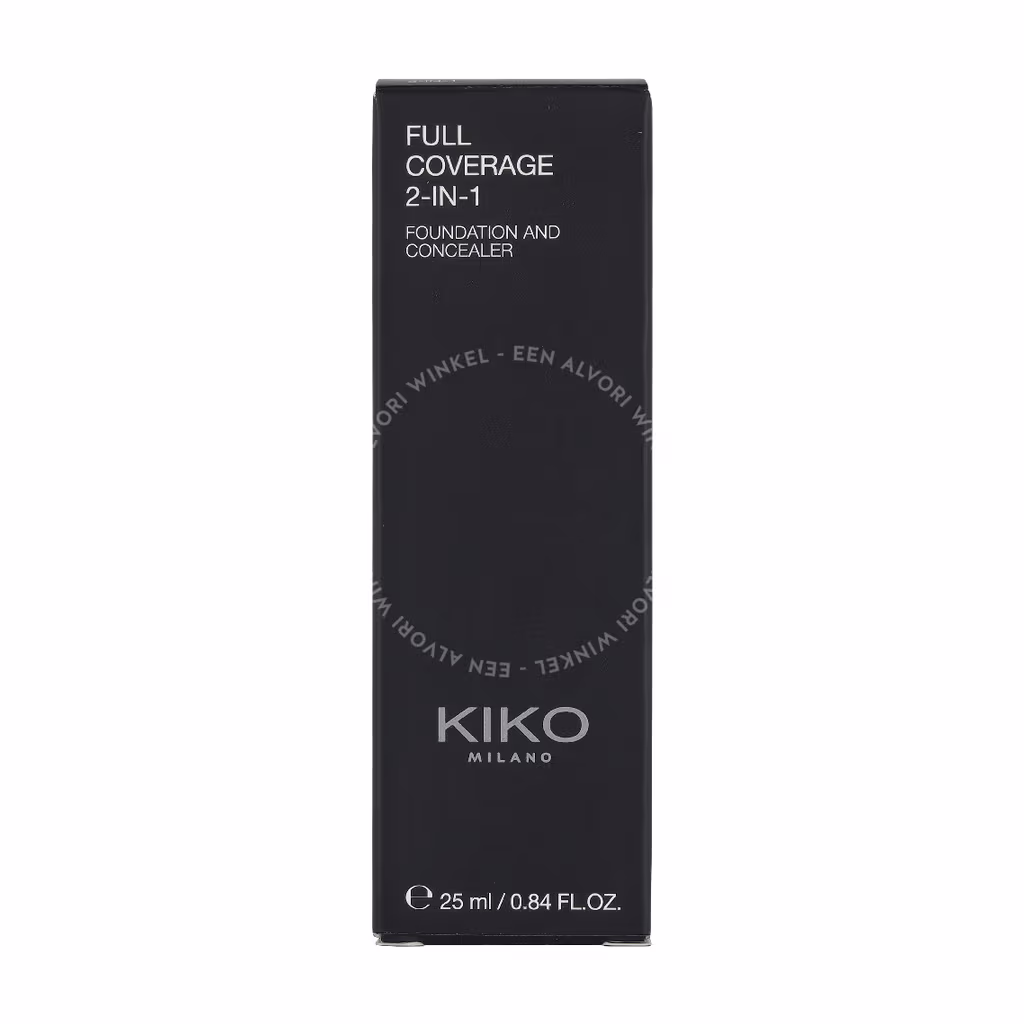 Kiko Milano Full Coverage 2 In 1 Foundation & Concealer 25ml N10 - Afbeelding 2