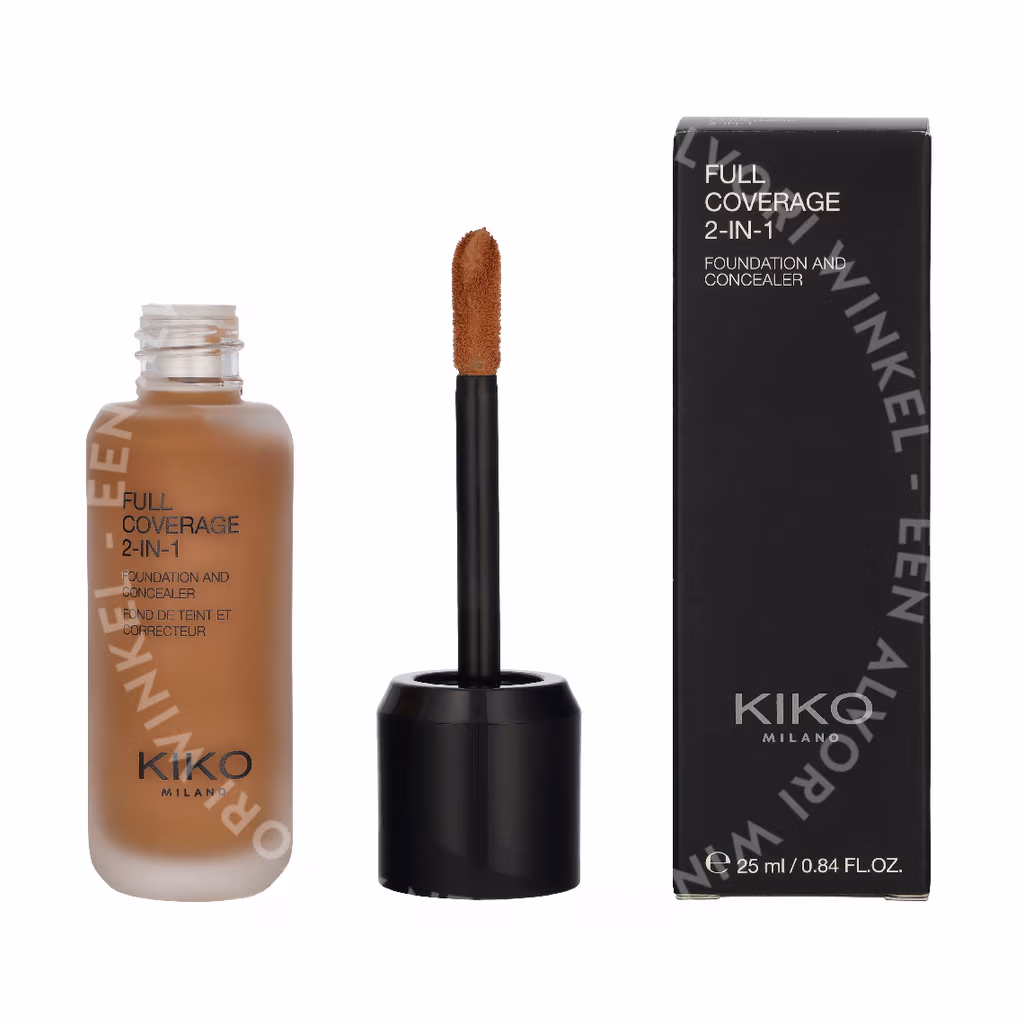 Kiko Milano Full Coverage 2 In 1 Foundation & Concealer 25ml O105 - Afbeelding 3