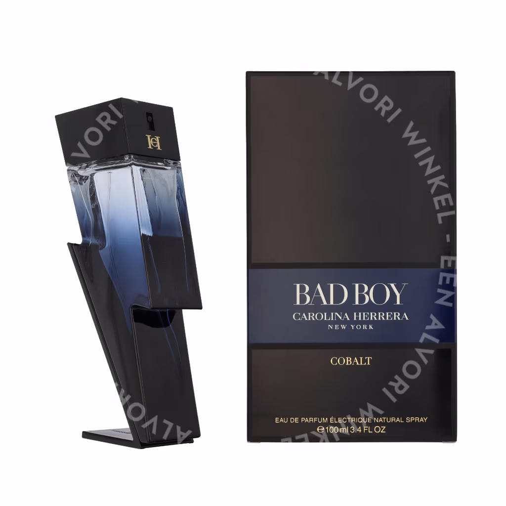 Carolina Herrera Bad Boy Cobalt Edp Spray 100ml - Afbeelding 3
