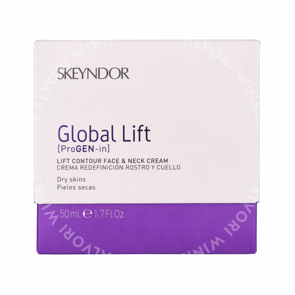 Skeyndor Global Lift Contour Face & Neck Cream 50ml Dry Skin - Afbeelding 2