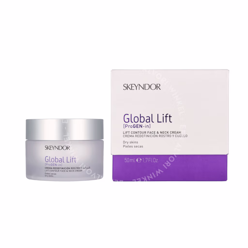 Skeyndor Global Lift Contour Face & Neck Cream 50ml Dry Skin - Afbeelding 3