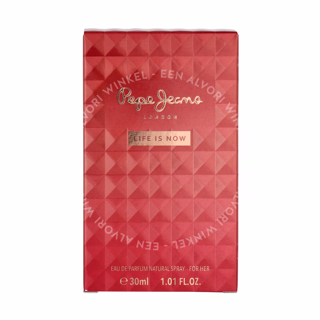 Pepe Jeans Life Is Now For Her Edp Spray 30ml - Afbeelding 2