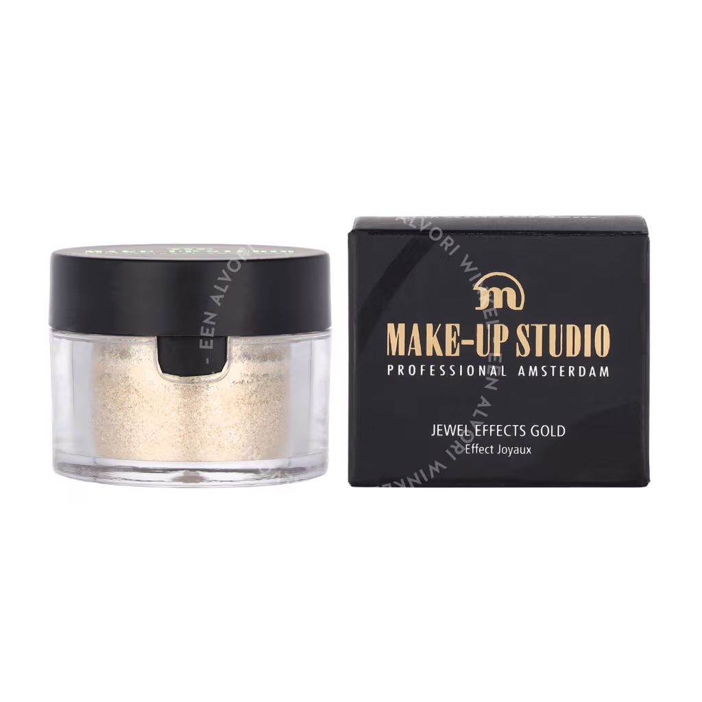 Make-Up Studio Jewel Effects Gold Glitter Eyeshadow 4g - Afbeelding 3